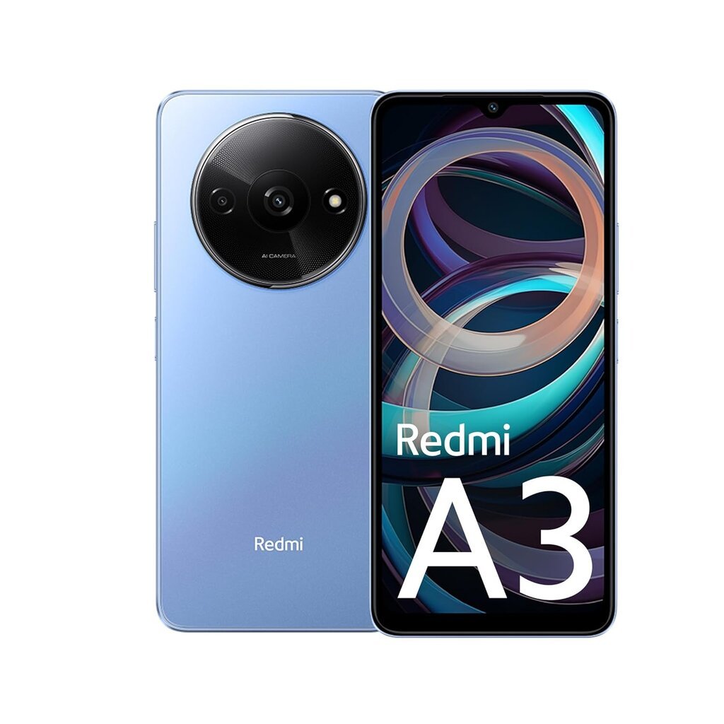 Xiaomi Redmi A3 3/64GB Star Blue hinta ja tiedot | Matkapuhelimet | hobbyhall.fi