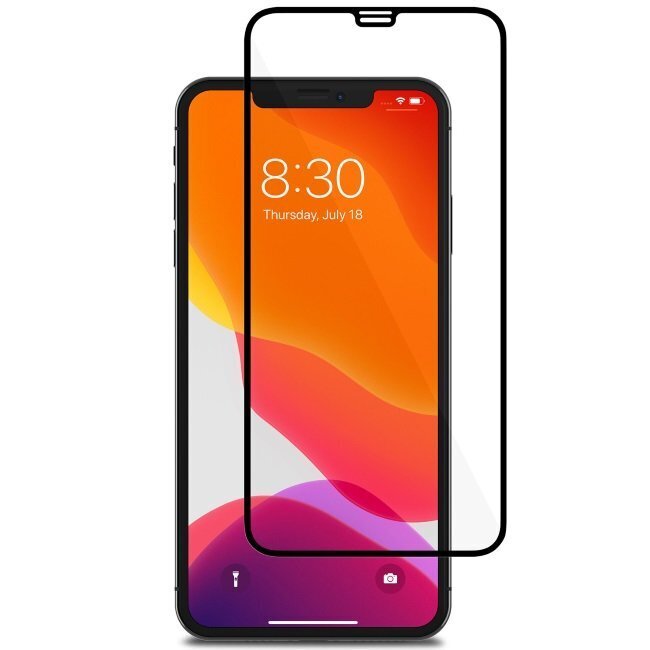 MyScreen Diamond glass edge Full Glue Screen protector, Apple, iPhone XS Max, Tempered glass, Transparent hinta ja tiedot | Näytönsuojakalvot ja -lasit | hobbyhall.fi