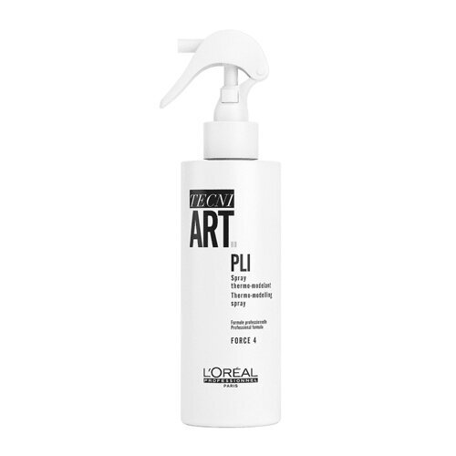 L'Oreal Professionnel Tecni Art Pli Spray 190ml lämpösuojasuihke hinta ja tiedot | Kampaamotuotteet | hobbyhall.fi