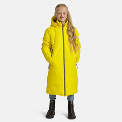 Huppa lasten eristetty välikausitakki NINA 100 g, keltainen hinta ja tiedot | Tyttöjen takit | hobbyhall.fi