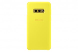Samsung Galaxy S10e Silicone Cover PG970TYE Yellow hinta ja tiedot | Puhelimen kuoret ja kotelot | hobbyhall.fi