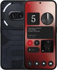 Nothing Phone (2a) 5G 8/128GB Black hinta ja tiedot | Matkapuhelimet | hobbyhall.fi