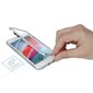 Apple iPhone XR alumiinikotelo karkaistulla lasilla Mocco, läpinäkyvä/hopea hinta ja tiedot | Puhelimen kuoret ja kotelot | hobbyhall.fi
