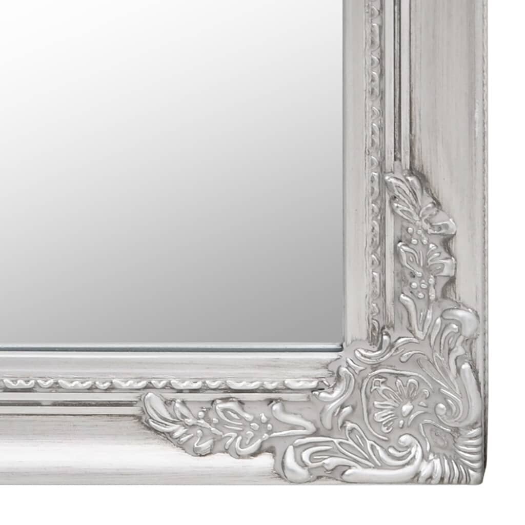 vidaXL Vapaasti seisova peili hopea 45x180 cm hinta ja tiedot | Peilit | hobbyhall.fi