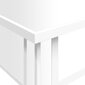 vidaXL Peilisohvapöytä 106x45x45 cm tekninen puu ja lasi hinta ja tiedot | Sohvapöydät | hobbyhall.fi
