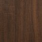 vidaXL Vaatekaappi ruskea tammi 82,5x51,5x180 cm tekninen puu hinta ja tiedot | Kaapit | hobbyhall.fi