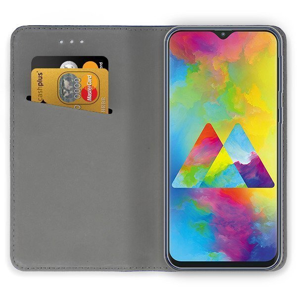 Samsung M205 Galaxy M20 suojakotelo Mocco Smart Magnet, kultainen hinta ja tiedot | Puhelimen kuoret ja kotelot | hobbyhall.fi