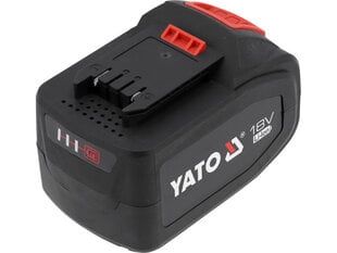 Akku Li-ion, 18V Yato | 6000 mAh (YT-828464) hinta ja tiedot | Akkuporakoneet ja ruuvinvääntimet | hobbyhall.fi