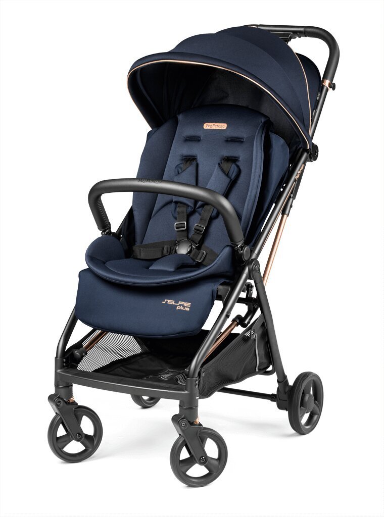 Peg Perego rattaat Selfie Plus, Blue Shine hinta ja tiedot | Vaunut ja rattaat | hobbyhall.fi