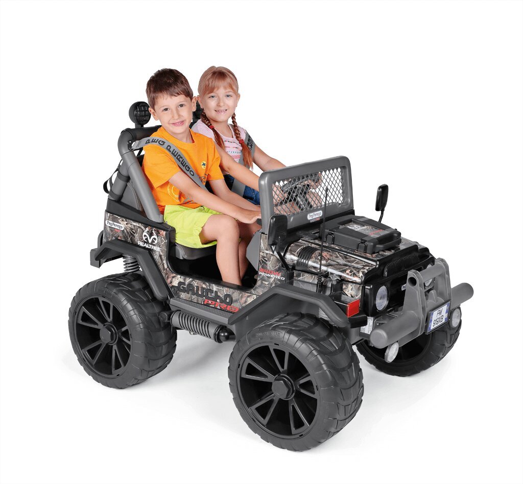 Kaksipaikkainen lasten sähköauto Peg Perego GAUCHO PRO Realtree 24V hinta ja tiedot | Lasten sähköautot | hobbyhall.fi