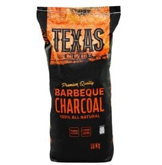 Charcoal Texas Club, 10 kg hinta ja tiedot | Puuhiilet, briketit ja sytytystarvikkeet | hobbyhall.fi