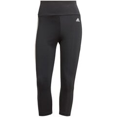 Adidas naisten legginsit 3/4 Tight Black hinta ja tiedot | Naisten urheiluvaatteet | hobbyhall.fi