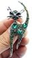 Rintakoru Cats B370 43x39mm hinta ja tiedot | Rintakorut | hobbyhall.fi