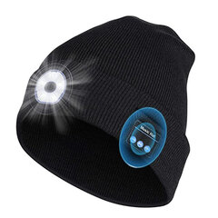 Hattu LED-lampulla ja Bluetoothilla hinta ja tiedot | Naisten päähineet | hobbyhall.fi