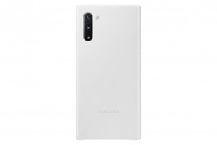 Samsung Galaxy Note 10 nahkainen suojakuori valkoinen, EF-VN970LWEGWW hinta ja tiedot | Puhelimen kuoret ja kotelot | hobbyhall.fi
