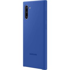 Samsung Galaxy Note 10 Silicone Cover Blue hinta ja tiedot | Puhelimen kuoret ja kotelot | hobbyhall.fi