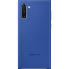 Samsung Galaxy Note 10 Silicone Cover Blue hinta ja tiedot | Puhelimen kuoret ja kotelot | hobbyhall.fi