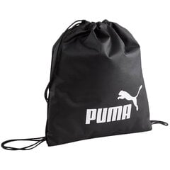Puma Phase Gym Sack -laukku, musta hinta ja tiedot | Koulureput ja -laukut | hobbyhall.fi
