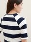 Tom Tailor naisten t-paita 1040193*34669, laivastonsininen/valkoinen hinta ja tiedot | Naisten paidat | hobbyhall.fi