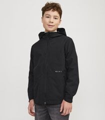 Jack & Jones lasten softshell-takki 12253503*01, musta hinta ja tiedot | Poikien takit | hobbyhall.fi