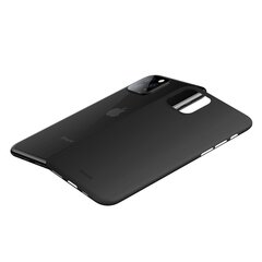 Kevyt ohut silikonikotelo Baseus Wing Apple iPhone 11 Prolle, musta hinta ja tiedot | Puhelimen kuoret ja kotelot | hobbyhall.fi