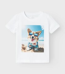 Name It -lasten T-paita 13227490*02, valkoinen hinta ja tiedot | Tyttöjen paidat | hobbyhall.fi