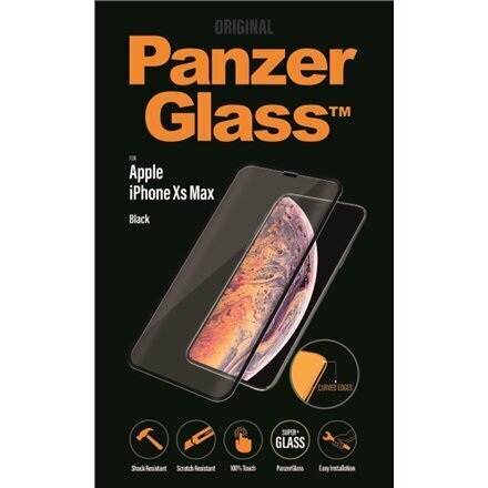 PanzerGlass 2644 Screen protector, Apple, iPhone Xs Max, Tempered glass, Transparent hinta ja tiedot | Puhelimen kuoret ja kotelot | hobbyhall.fi