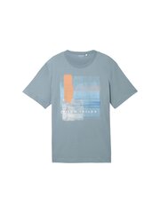 Tom Tailor Miesten T-paita 1040898*27475, harmaa hinta ja tiedot | Miesten T-paidat | hobbyhall.fi