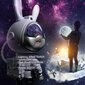 LED-galaksi ja tähtiprojektori Astronaut Bunny hinta ja tiedot | Juhlakoristeet | hobbyhall.fi