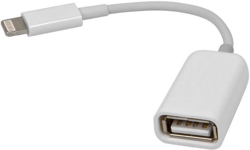 Defender-sovitin APL-OTG, Apple Lighting (M) - USB (F), 8 cm