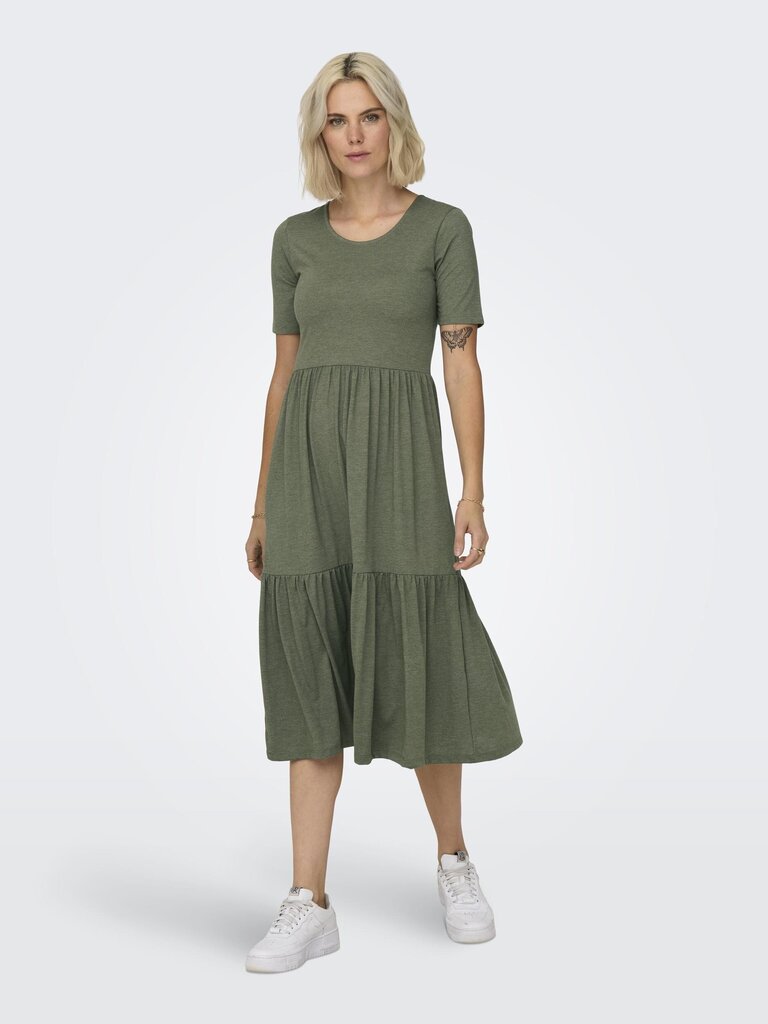 JDY naisten mekko 15195291*04, oliivinvihreä hinta ja tiedot | Mekot | hobbyhall.fi