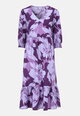 Cellbes Sofie -naisten mekko, violetti-kukallinen