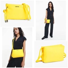 Calvin Kleinin naisten crossbody laukku, K60K609406 ZBE, keltainen hinta ja tiedot | Naisten käsilaukut | hobbyhall.fi