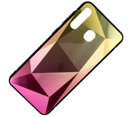 Mocco Stone Ombre Back Case Silicone Case With gradient Color For Apple iPhone X / XS Yellow - Pink hinta ja tiedot | Puhelimen kuoret ja kotelot | hobbyhall.fi