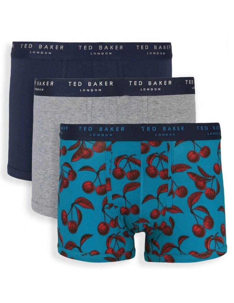 Ted Baker -merkkiset miesten bokserit, 3 paria. hinta ja tiedot | Miesten alushousut | hobbyhall.fi