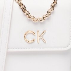 Calvin Klein kännykkälaukku naisille, K60K608748 YAV, valkoinen hinta ja tiedot | Naisten käsilaukut | hobbyhall.fi