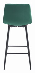 3 tuolin setti Leobert Pozza, vihreä/musta hinta ja tiedot | Ruokapöydän tuolit | hobbyhall.fi
