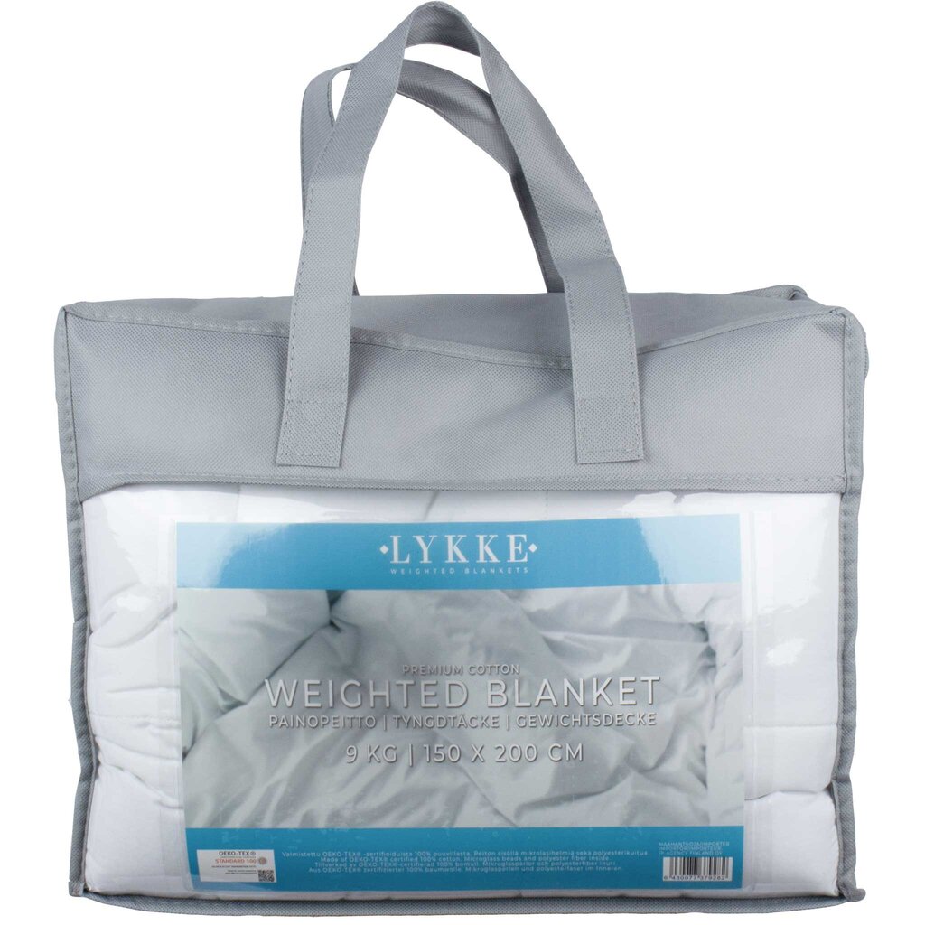 Lykke painopeitto, 150x200cm, 9kg hinta ja tiedot | Peitot | hobbyhall.fi