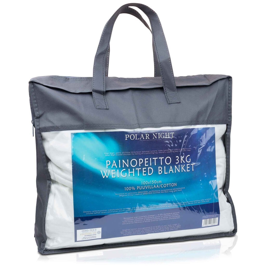 Polar Night lasten painopeitto puuvilla, 100x150cm 5kg hinta ja tiedot | Peitot | hobbyhall.fi