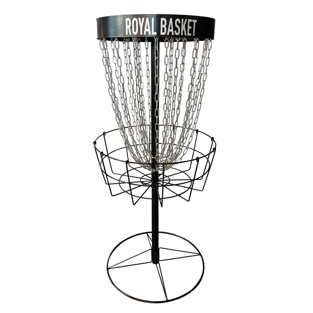 Viking Discs Royal Basket frisbeegolfkori, Black edition hinta ja tiedot | Frisbeegolf | hobbyhall.fi