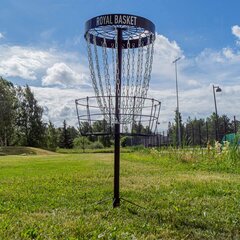 Viking Discs Royal Basket frisbeegolfkori, Black edition hinta ja tiedot | Viking Urheilu ja vapaa-aika | hobbyhall.fi