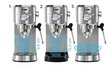 Puoliautomaattinen kahvikone Transa Electronics MultiCoffee hinta ja tiedot | Kahvinkeittimet ja kahvikoneet | hobbyhall.fi