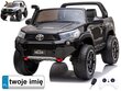 Toyota Hilux sähköauto, musta hinta ja tiedot | Lasten sähköautot | hobbyhall.fi