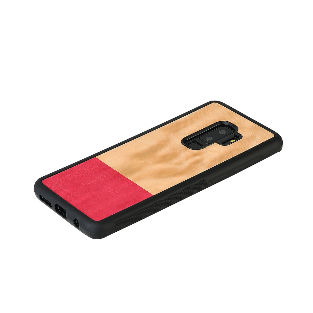 Samsung Galaxy S9 Plus suojakuori Man&Wood, Miss match, musta hinta ja tiedot | Puhelimen kuoret ja kotelot | hobbyhall.fi