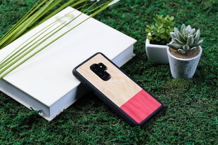 Samsung Galaxy S9 Plus suojakuori Man&Wood, Miss match, musta hinta ja tiedot | Puhelimen kuoret ja kotelot | hobbyhall.fi