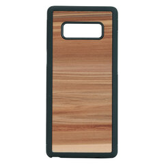 Samsung Galaxy Note 8 suojakuori Man&Wood, Cappuccino, musta hinta ja tiedot | Puhelimen kuoret ja kotelot | hobbyhall.fi