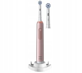 Oral-B Pro 3 3400N Rose hinta ja tiedot | Sähköhammasharjat | hobbyhall.fi