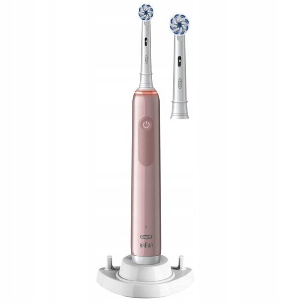 Oral-B Pro 3 E3400N Sensitive Pink hinta ja tiedot | Sähköhammasharjat | hobbyhall.fi