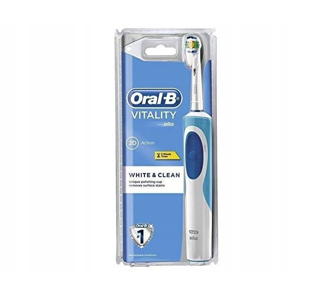 Oral-B Vitality D12.513 White Clean hinta ja tiedot | Sähköhammasharjat | hobbyhall.fi