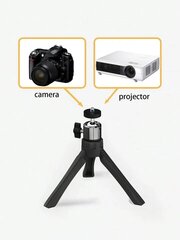 Kannettava kestävä kamerajalusta, Electronics LV-204, 1 kpl hinta ja tiedot | Kamerajalustat | hobbyhall.fi
